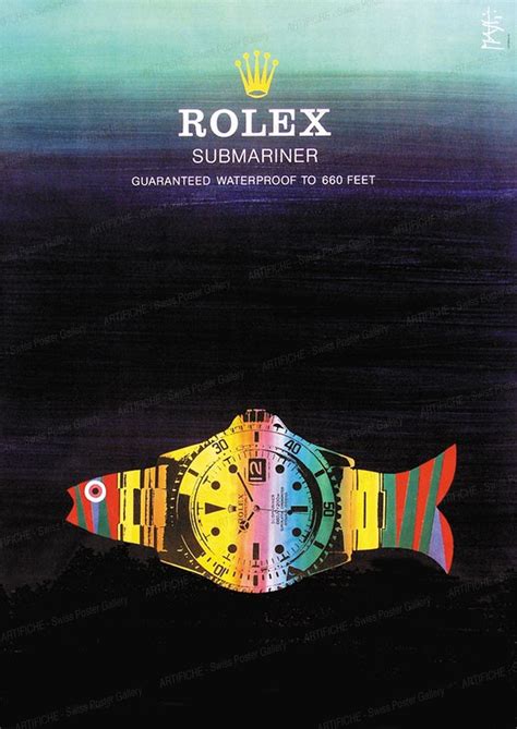 Rolex Submariner – quaranteed waterproof to 660 feet